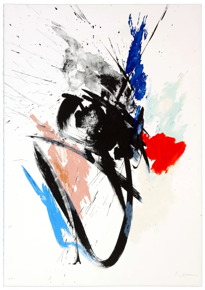 Litografia Miotte - Sans titre