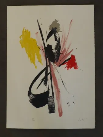 Litografia Miotte - Sans titre 