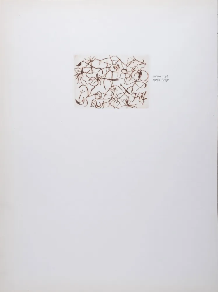 Incisione Miró - Astres et Danseurs