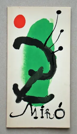 Libro Illustrato Miró - Bois gravés pour un poème de Paul Eluard