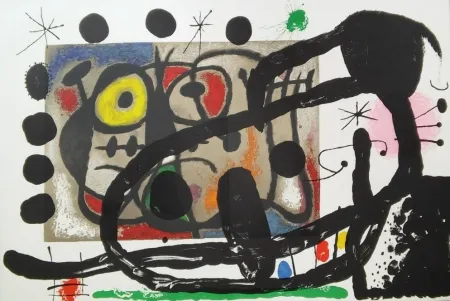 Litografia Miró - Cartons 