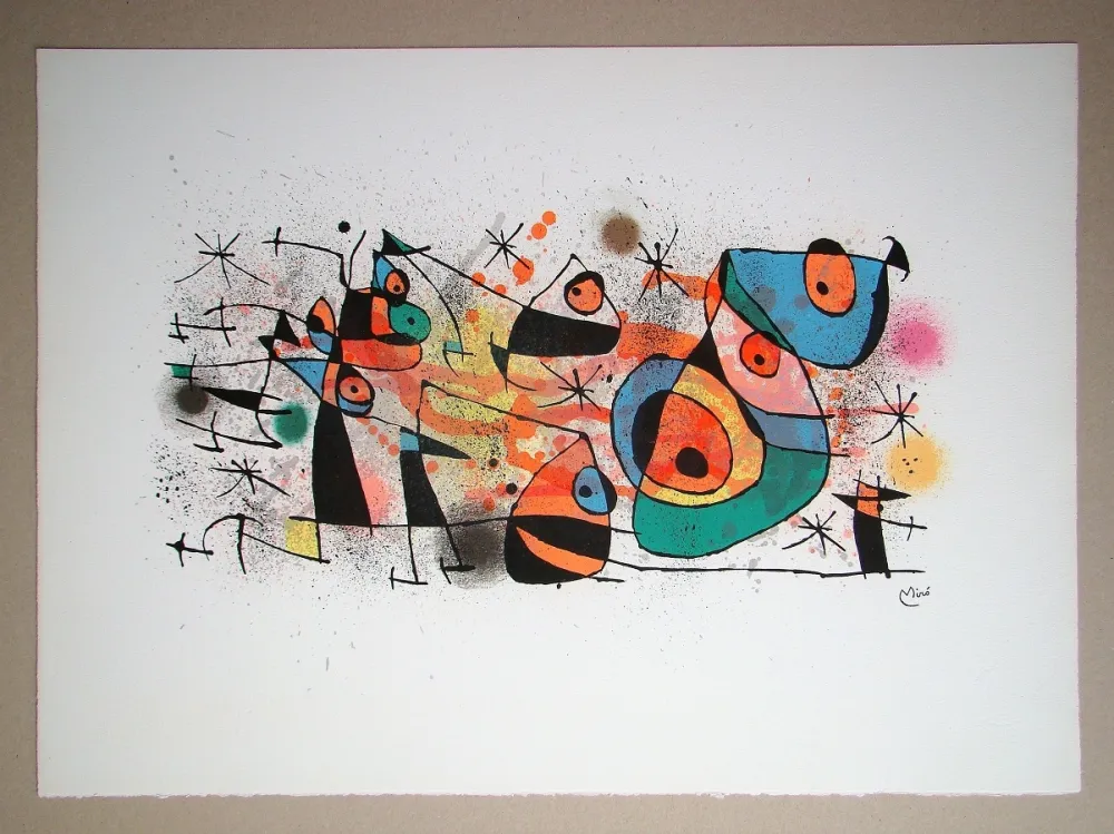 Litografia Miró - Céramiques