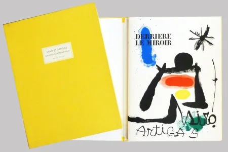 Libro Illustrato Miró - Derrière le miroir 139 140