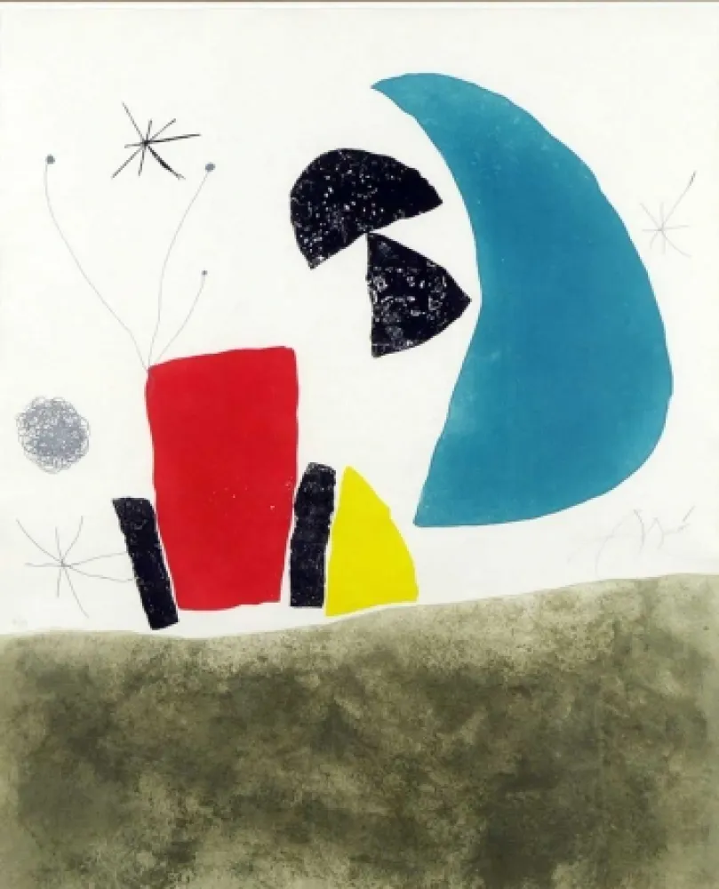 Incisione Miró - Espriu