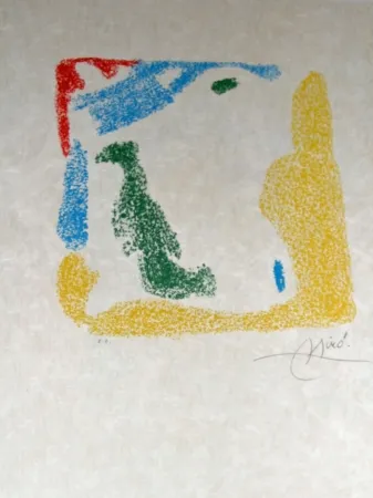 Litografia Miró - Essences de la terra