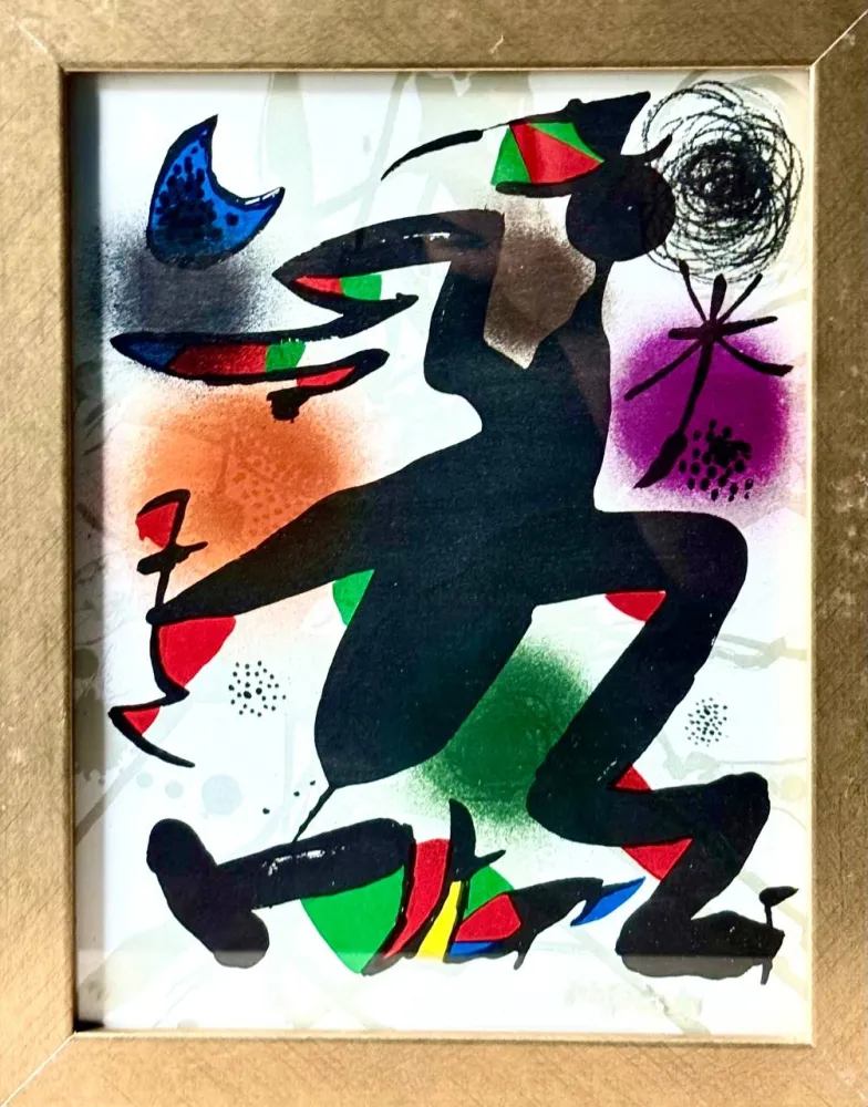 Litografia Miró - Figure 1116