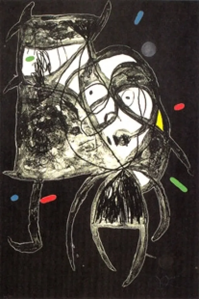 Incisione Miró - Fundatio Palma