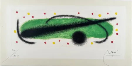 Acquaforte Miró - Fusées