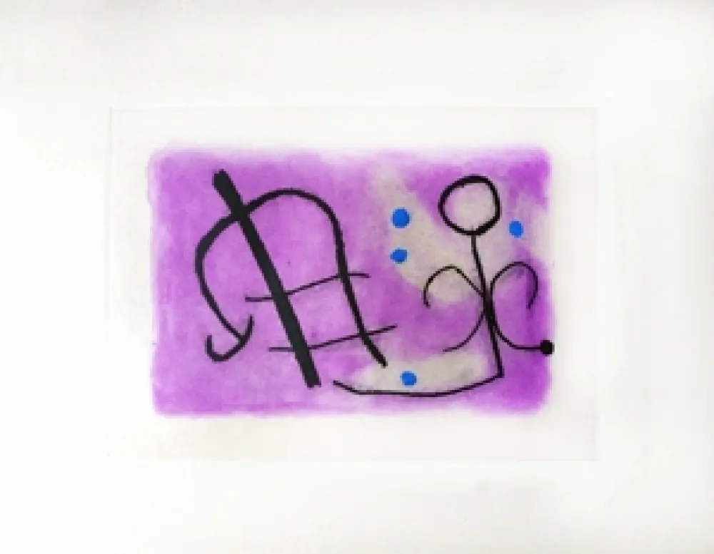 Incisione Miró - Fusées