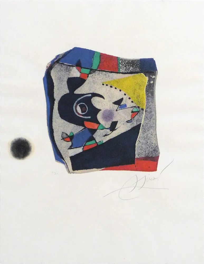 Incisione Miró - Gaudí IX