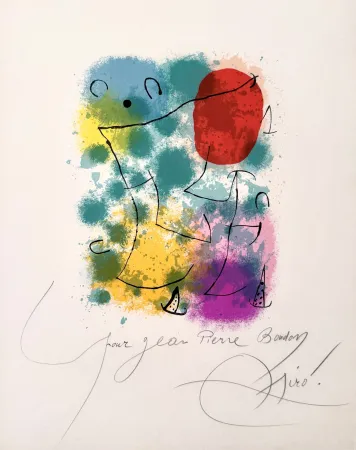 Litografia Miró - Hommage a Rimbaud