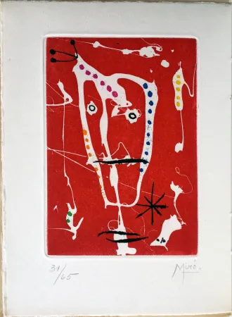 Libro Illustrato Miró - Jacques Dupin : LES BRISANTS (Paris 1958)