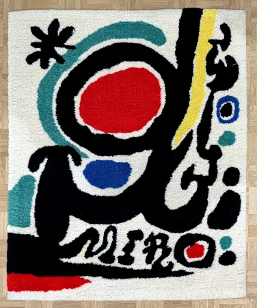 Multiplo Miró - Joan Miró (1893–1983) - Fondation Maeght - Shaggy rug, made of pure virgin wool