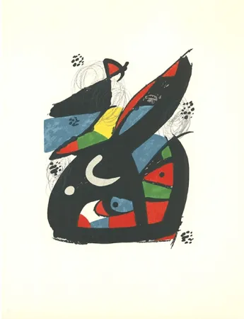 Litografia Miró - La mélodie acide - 13