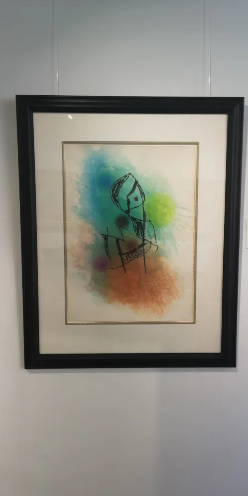 Acquaforte E Acquatinta Miró -  La Rainette 