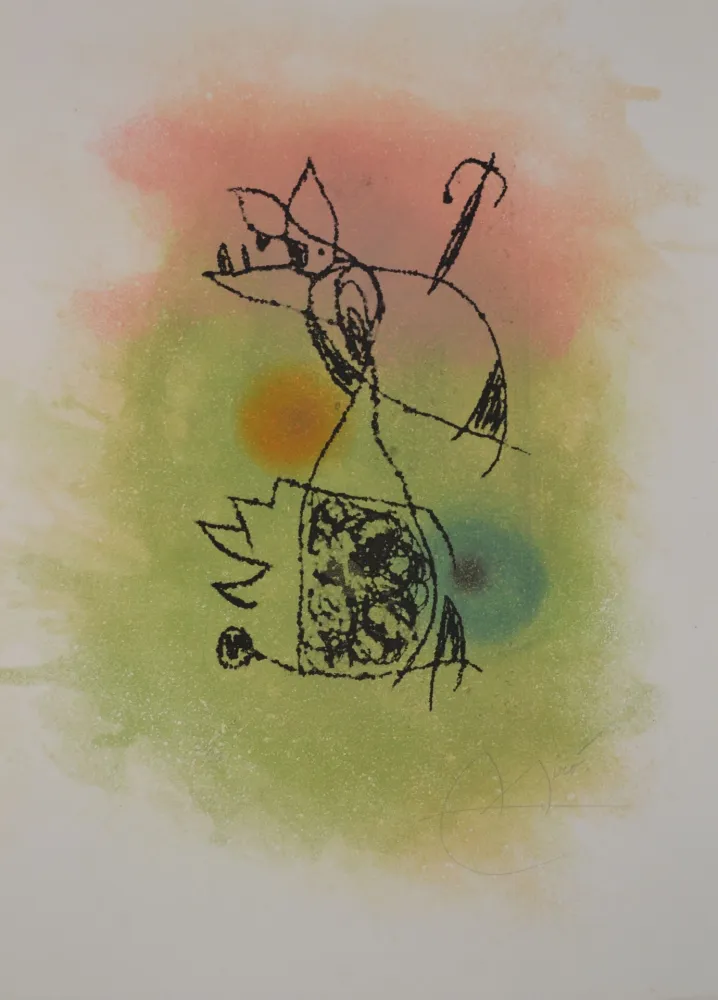 Acquaforte E Acquatinta Miró - Le Criquet - D1021