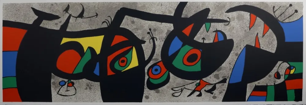 Litografia Miró - Le Lézard aux plumes d'or #4, 1971