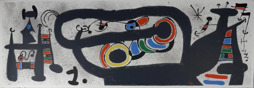 Litografia Miró - Le Lézard aux plumes d'or #5, 1971