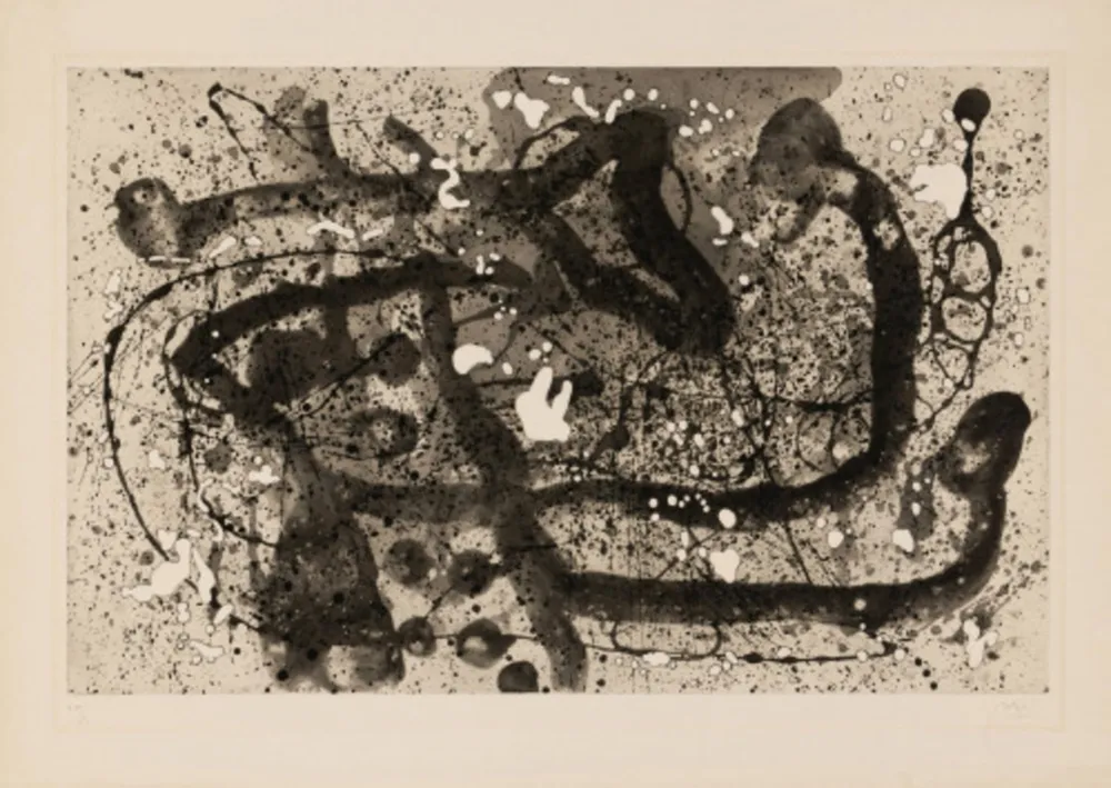 Acquatinta Miró - Les Geants III