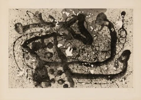 Acquatinta Miró - Les Geants III