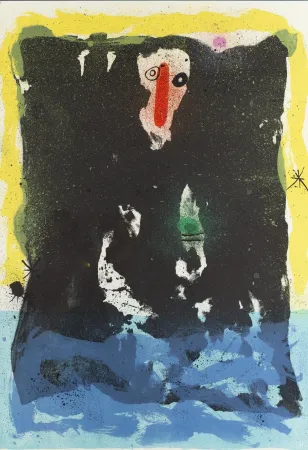 Litografia Miró - L’esprit