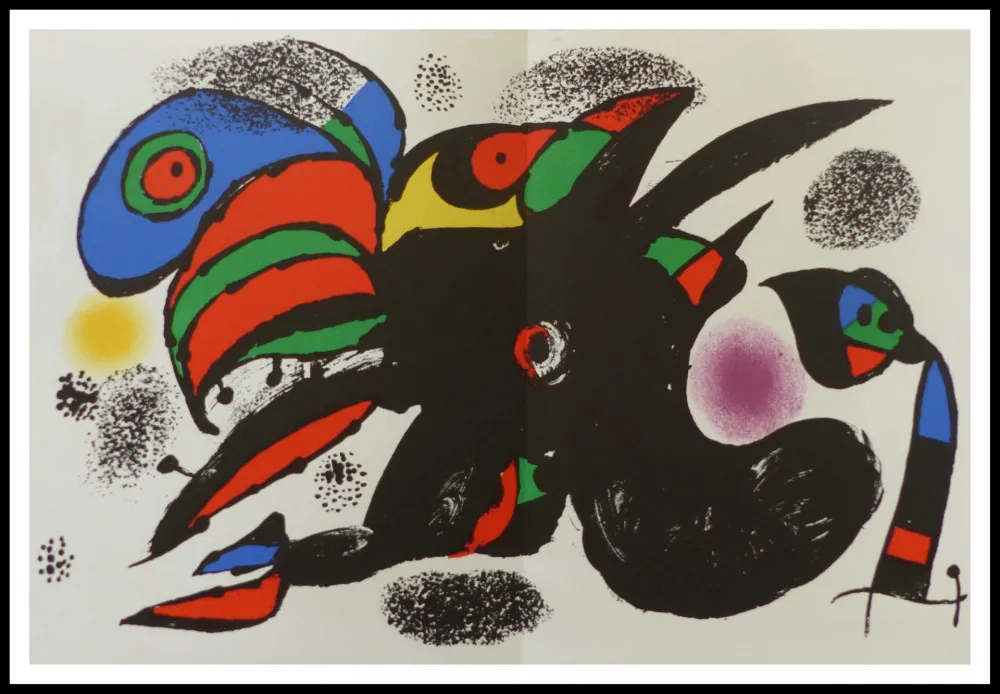 Litografia Miró - L'extrême origine 