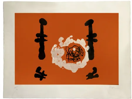 Acquatinta Miró - 'L'Invention du feu'