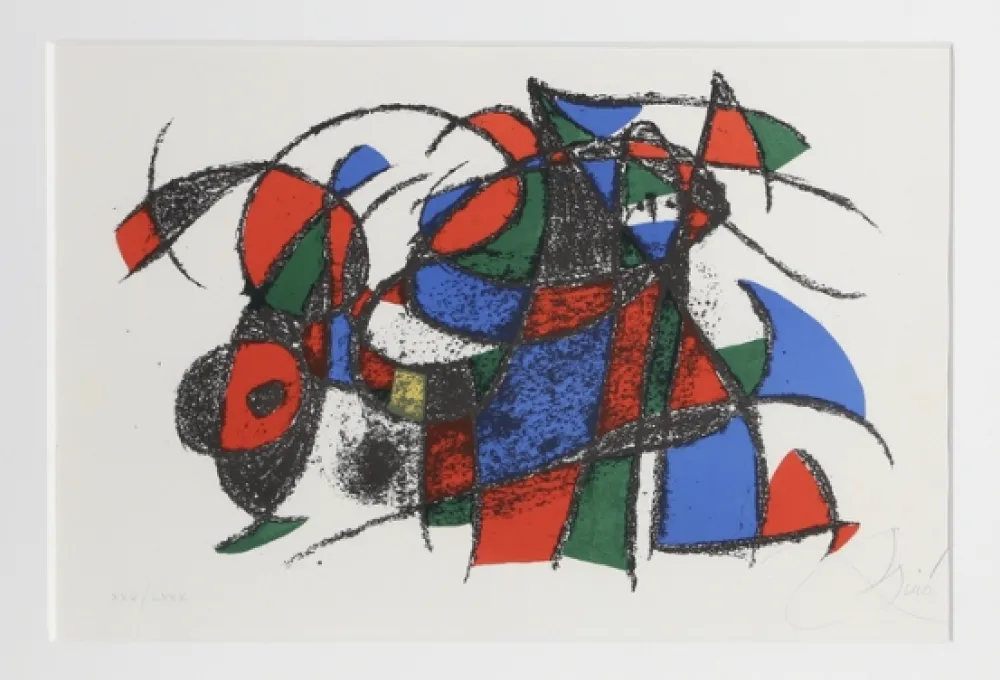 Litografia Miró - Lithograph III