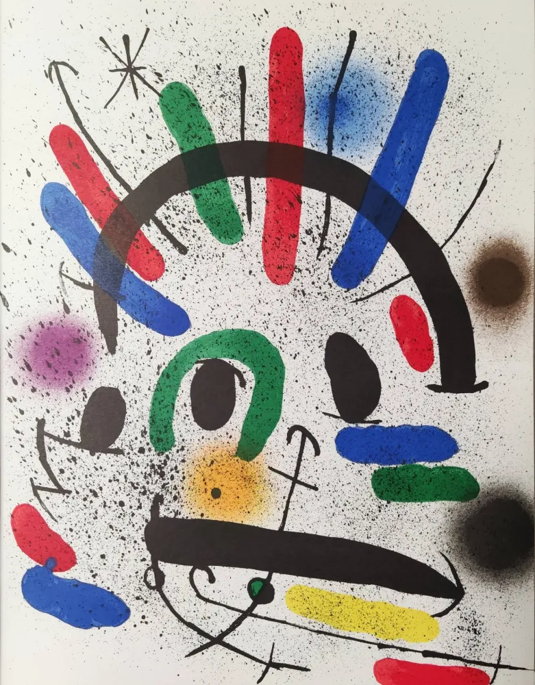 Litografia Miró - Litografía original II