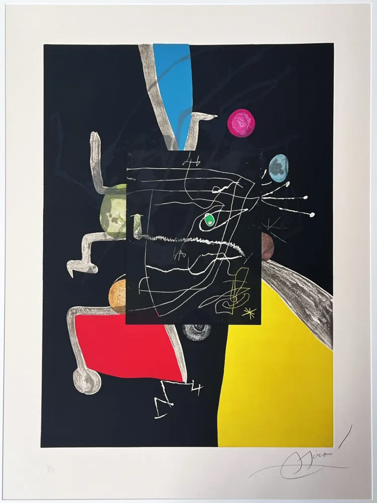 Acquaforte E Acquatinta Miró - Llibre dels sis sentits (Books of th six senses) 