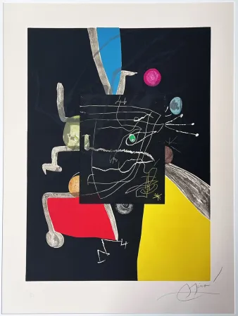 Acquaforte E Acquatinta Miró - Llibre dels sis sentits (Books of th six senses) 