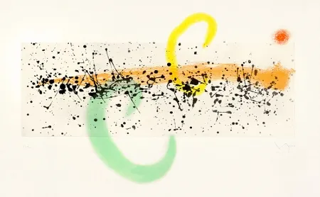 Acquatinta Miró - Lune et Vent (Moon and Wind), 1963