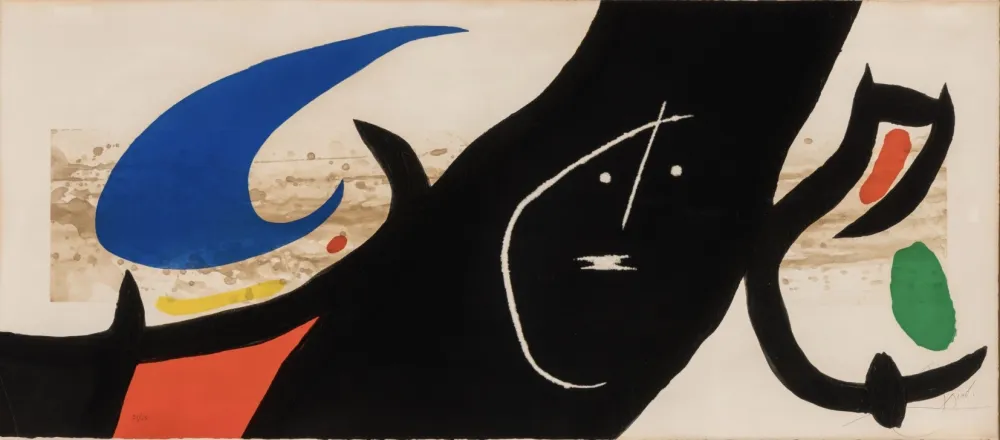 Acquaforte E Acquatinta Miró - Maja negra