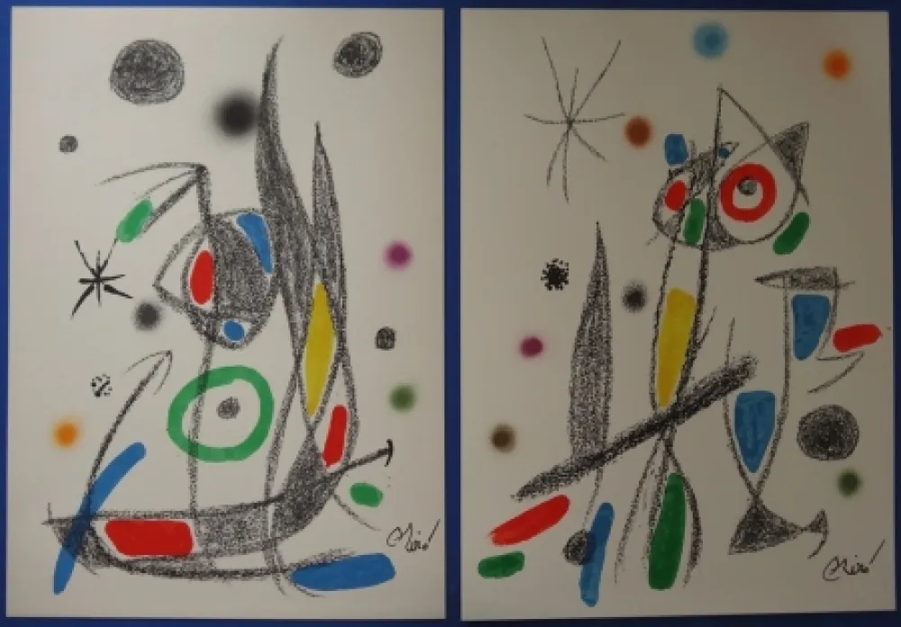 Litografia Miró - Maravillas (20 lithographies)