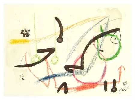 Litografia Miró - Maravillas