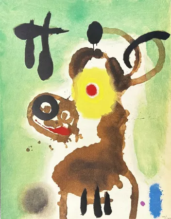 Litografia Miró - Miro 1959-1960 