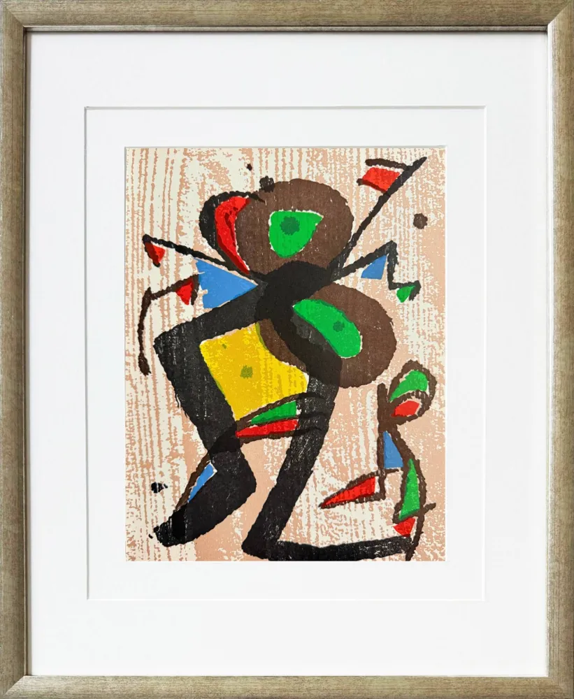 Incisione Su Legno Miró - Miro Engraver II