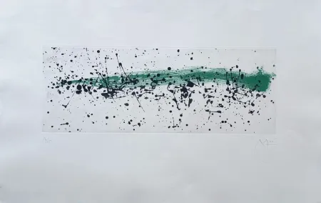 Acquatinta Miró - Ouvrage du vent I 