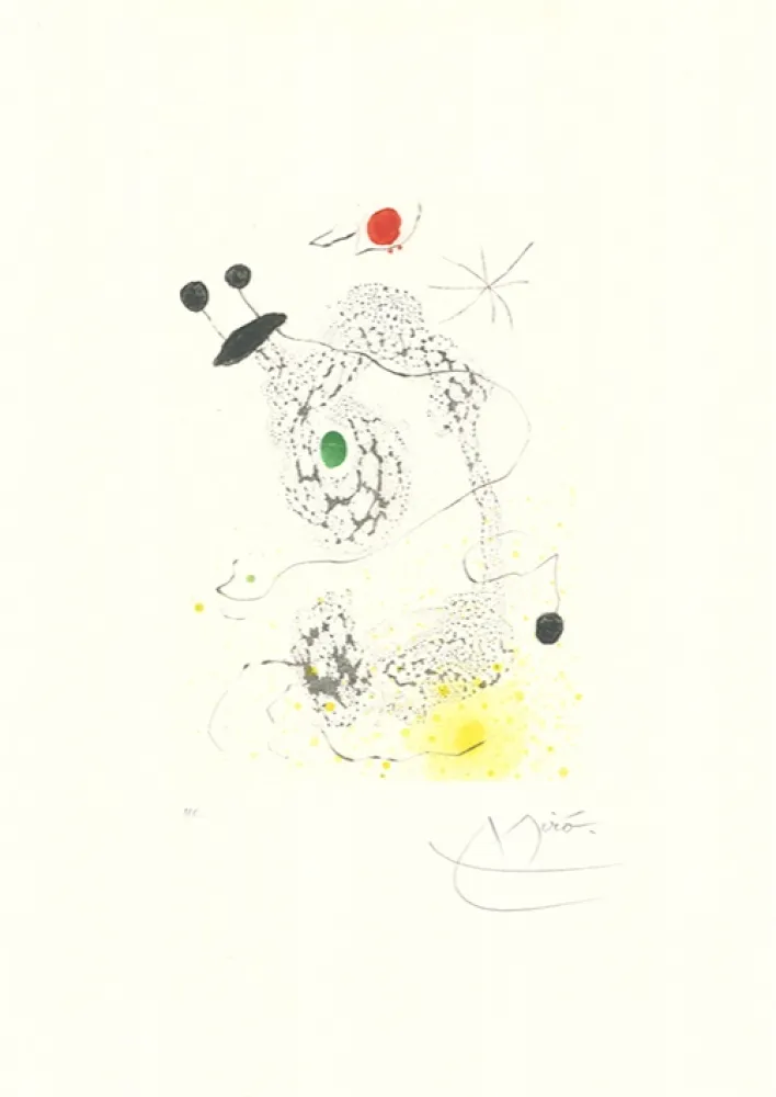 Acquatinta Miró - Passacaille