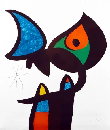 Acquaforte E Acquatinta Miró - Plate VI from Espriu – Miró