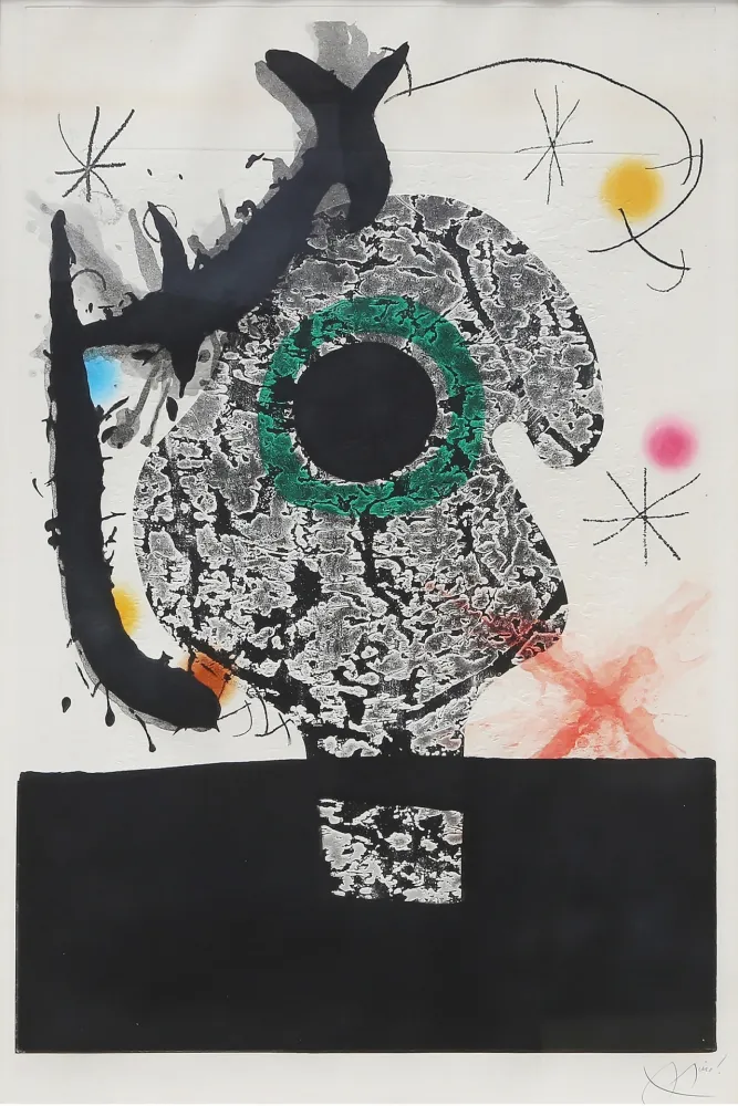 Incisione Miró - Polypheme