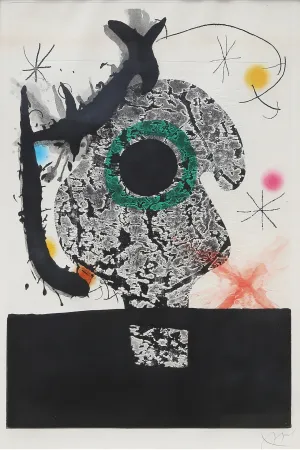 Incisione Miró - Polypheme