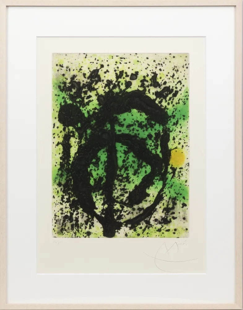 Acquatinta Miró - Règne végétal (Plant Kingdom)