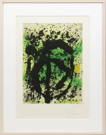 Acquatinta Miró - Règne végétal (Plant Kingdom)