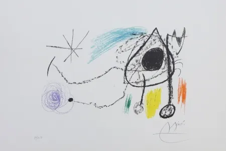 Litografia Miró - Sobreteixims i escultures
