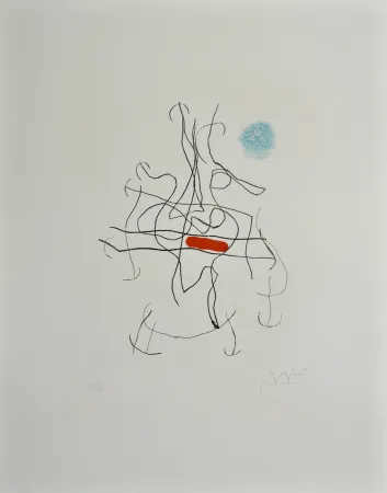 Acquaforte E Acquatinta Miró - Sonatine III