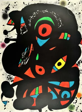 Litografia Miró - Strindberg Mappen 