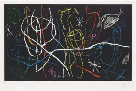 Incisione Miró - Sunday Guest III (L'Invitée du Dimanche)