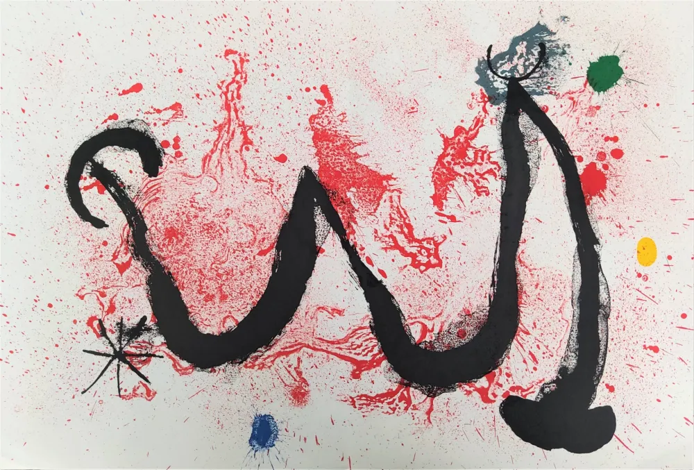 Litografia Miró - The Fire Dance