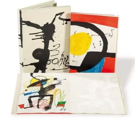 Libro Illustrato Miró - Tres Joans. (With Etching)